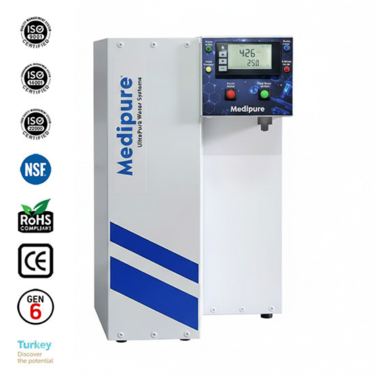 DT-5520 Biyokimya Saf Su Cihazı 20 lt/s